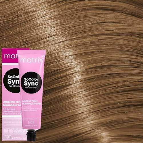 Matrix Краска для волос SoColor Sync Pre-Bonded безаммиачная 8M Светлый ...