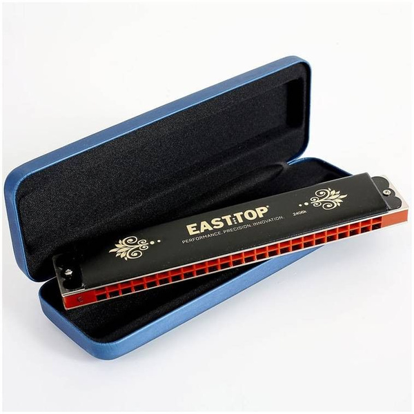 Губная гармошка тремоло EASTTOP T2406 K - купить с доставкой по ...