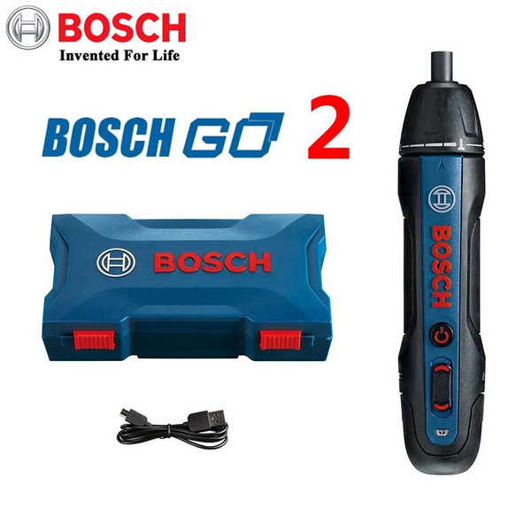 Аккумуляторная отвертка Bosch GO 2 поколение,5 Нм Профессиональная ...