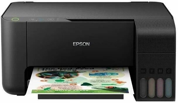 МФУ Струйное Epson L3200 купить по низкой цене в интернет-магазине OZON ...