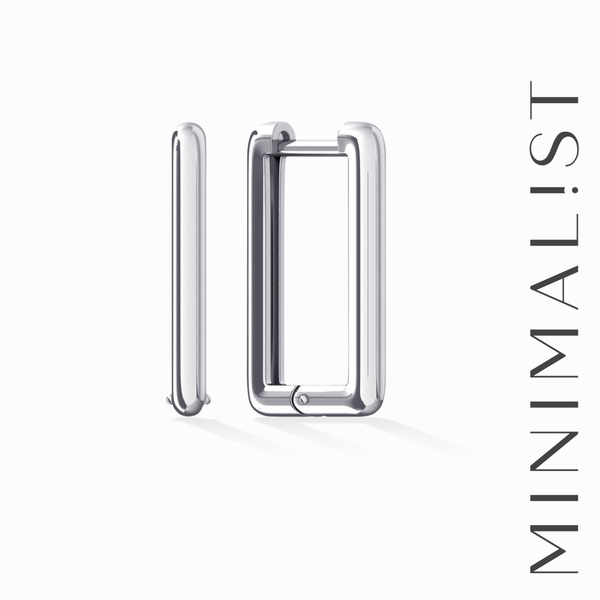 Minimal!st Серьги ювелирные конго серебро 925 мужские, Lara-man ...