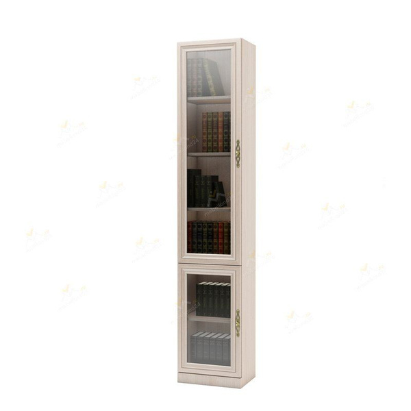 Шкаф книжный Mebelland24 Книжный шкаф Карлос, 40x28.5x203 см - купить ...