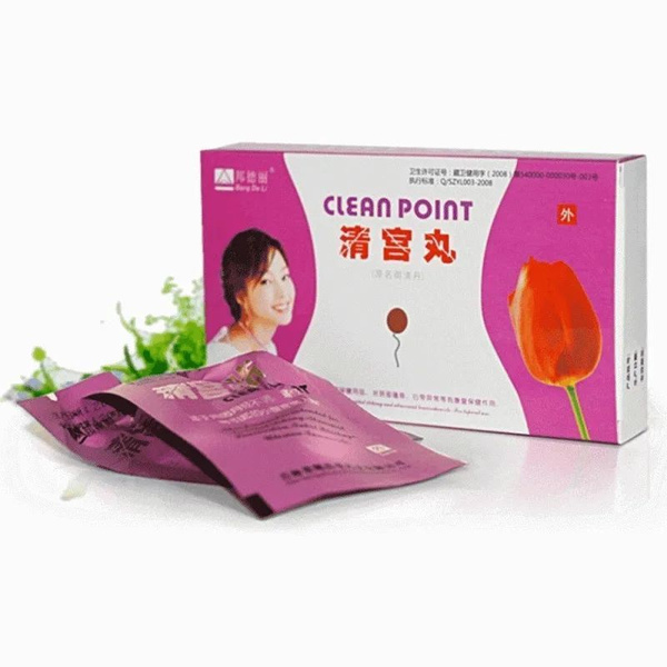 CLEAN POINT Тампоны лечебные китайские Фитотампоны (курс из 6 шт ...