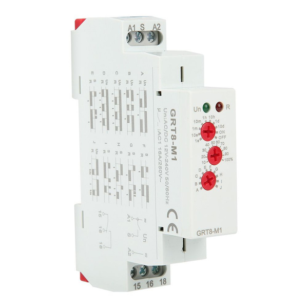 Многофункциональное реле времени GRT8-M1, AC/DC12V 240V - купить по ...