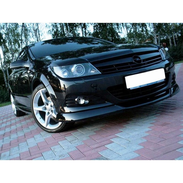 Юбка Опель Астра GTC (под покраску) с 2004 по 2009 г.в / Сплиттер ...