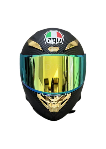 AGV Мотошлем avg k1s K1 S золотой, черный - купить с доставкой по ...