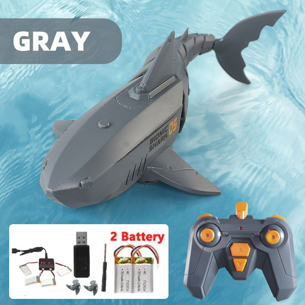 Радиоуправляемый робот rc акула кит спрей водная игрушка - купить с ...