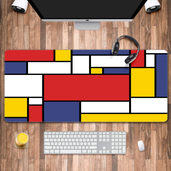 DeskTheme Игровой коврик для мыши Abstract, XL, красный - купить с ...