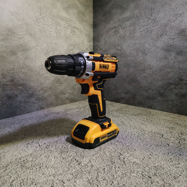 Дрель - Шуруповерт Dewalt 18v , От аккумулятора,18 вольт, 65 Hm, 2 АКБ ...