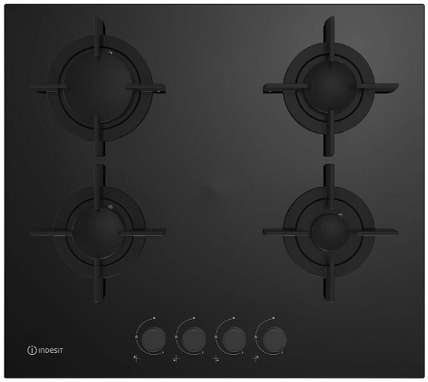 Газовая варочная панель Indesit INGT 61 IC/BK купить по низкой цене с ...