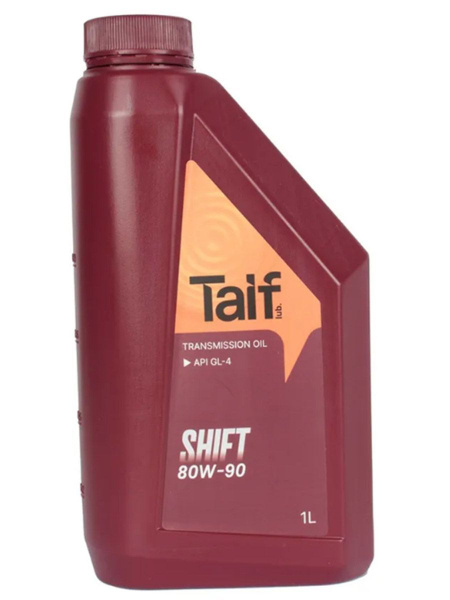 Масло трансмиссионное TAIF SHIFT GL-4 80W-90 минеральное 1л - купить по ...