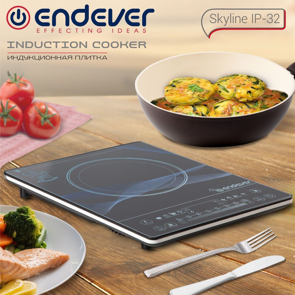 Индукционная плитка настольная Endever Skyline IP-32 / 2200 Вт ...