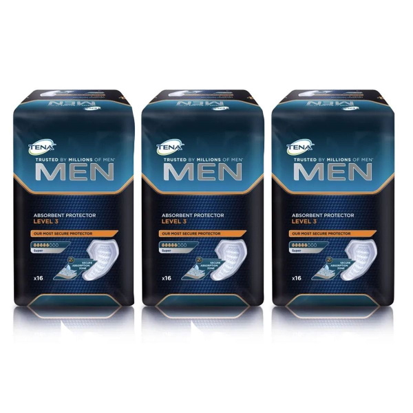 Прокладки урологические для мужчин Tena Men Level 3 Super, 5 капель ...