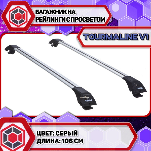 Комплект багажника Turtle CAN CARRY Багажник Tourtle Tourmaline V1 ...