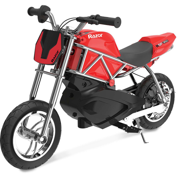 Электромотоцикл для детей RAZOR RSF350 красный спортивный детский ...