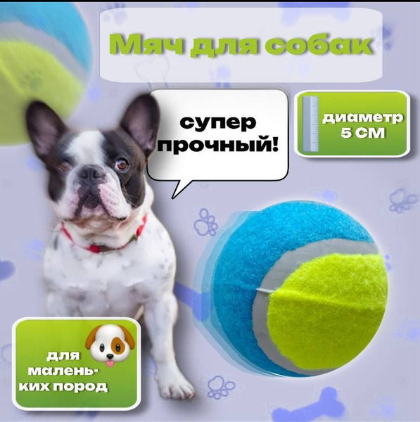Мячик для собак, игрушка для собак любых размеров - купить с доставкой ...