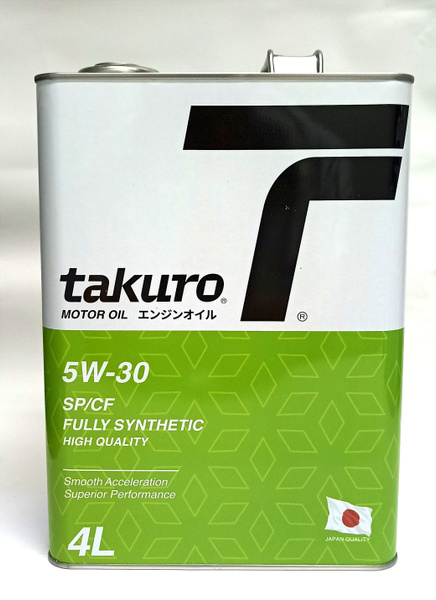 Масло моторное Takuro 5W-30 Синтетическое - купить в интернет-магазине ...