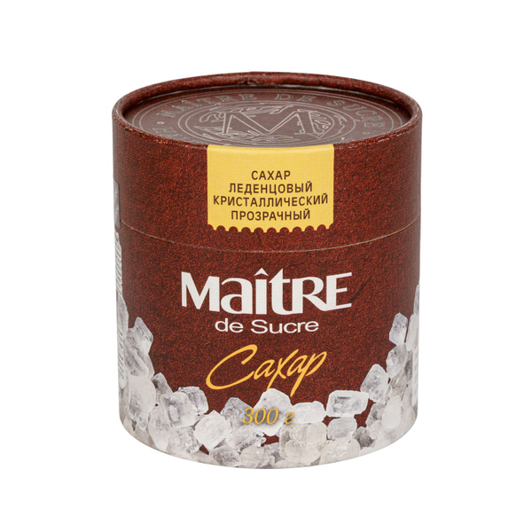 Maitre de Sucre Сахар Тростниковый, Белый Леденцовый 300г. 1шт. купить ...