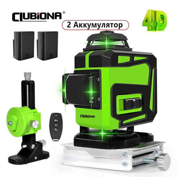 Купить Clubiona Зеленый лазерный уровень IE16CD, 360 градусный ...