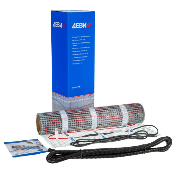 Нагревательный мат ДЕВИ Comfort Mat-150T._225 1.5 м² - купить по ...