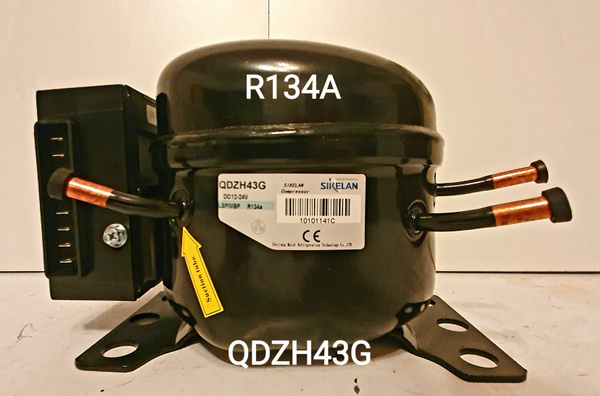 Компрессор 12 (24) вольт для холодильника инверторный QDZH43G фреон ...