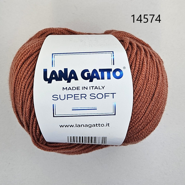 Пряжа Lana Gatto Super Soft (Лана Гатто Супер Софт), цвет- 14574 ...