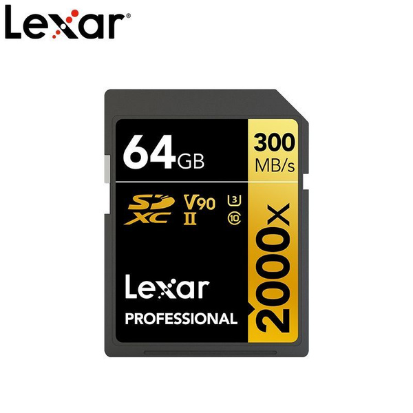 Карта памяти Lexar Professional 64 ГБ (Lexar SD-2000x UHS-II) - купить ...