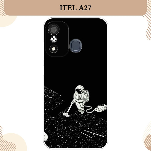 Силиконовый чехол на Itel A27 / Ител А27, Звездный пылесос - купить с ...