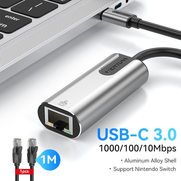 Vention USB Ethernet-адаптер USB 3.0 Сетевая карта к RJ45 Скорость ...