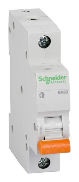 Купить Автоматический выключатель ВА63 1P 50A C 11208 Schneider ...