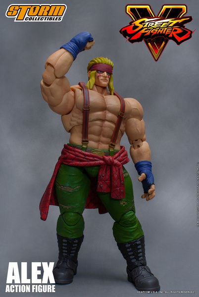 Фигурка Алекс - Стрит Файтер 5. Alex - Street Fighter 5. Storm ...