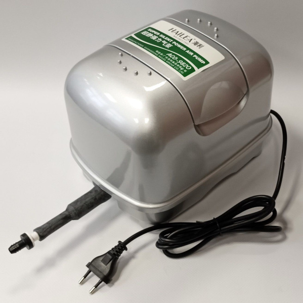 Компрессор аэратор мембранный для пруда, септика и аквариума, 60 л/мин ...