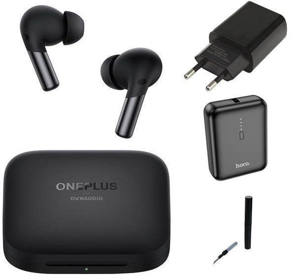 Наушники Вкладыши OnePlus Buds Pro 2 Black + комплект аксессуаров ...