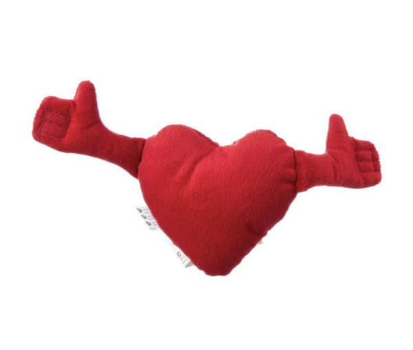 Мягкая игрушка ИКЕА сердце КАМРАТЛИГ, 11 см, красный сердце IKEA ...