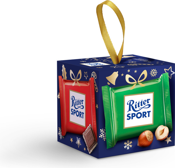 Набор шоколада Ritter Sport Яркий кубик, 85 г - купить с доставкой по ...