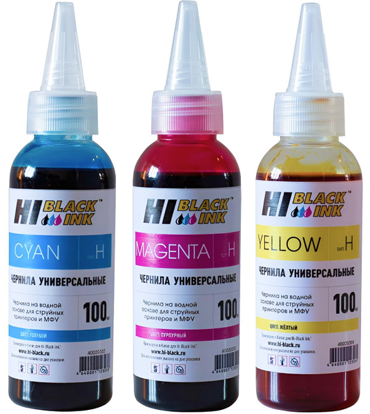 Расходник для печати Hi-Black чернила универсальные, DeskJet, Dye ...