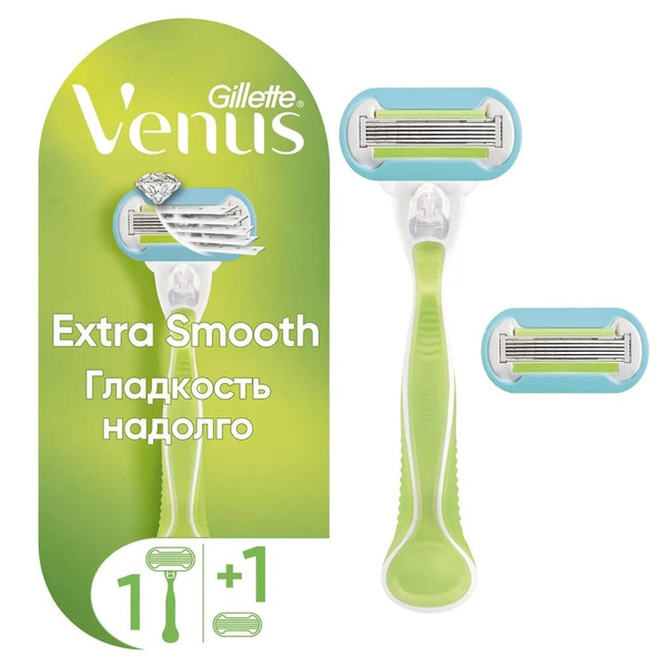 Женский бритвенный станок Venus Embrace Extra Smooth + 2 сменные ...