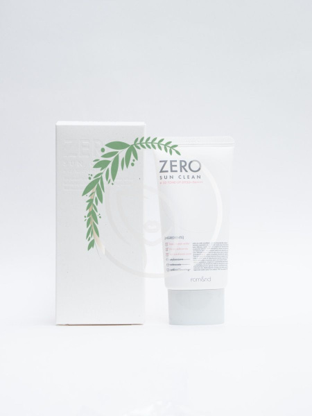 Rom&nd Осветляющий солнцезащитный крем Zero Sun Clean Tone up SPF 50 ...