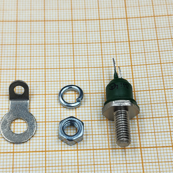 Т112-10-10, Низкочастотный тиристор 10А, 1000В, 3 шт в комплекте ...