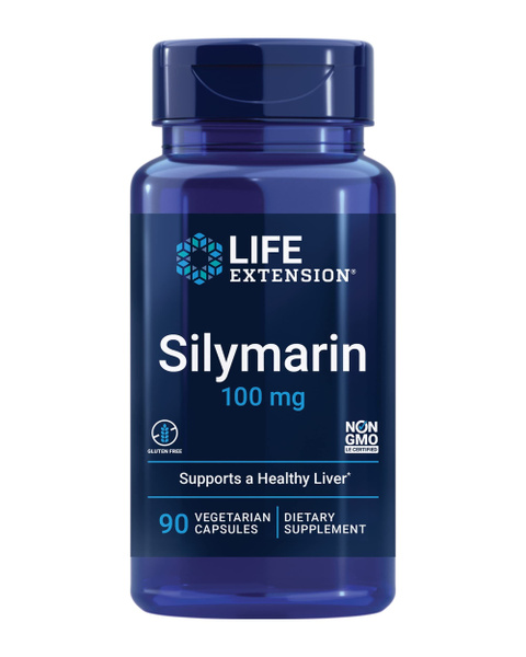 Силимарин (Расторопша) // Life Extension Silymarin 100 mg 90 ...