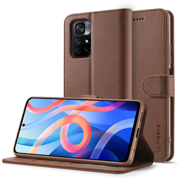 LCIMEEKE Кожаный книжка чехол для Xiaomi POCO M4 PRO 5G / Ксиаоми Поко ...