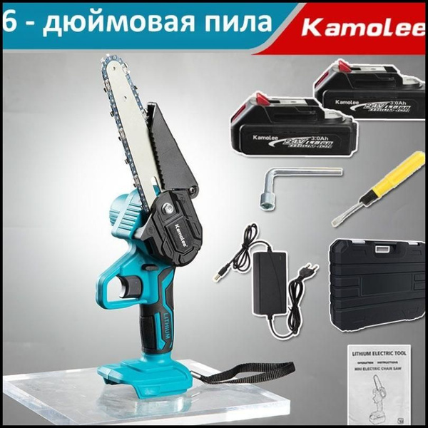 Kamolee 6 - дюймовая бензопила Зарядная бензопила Лесорезательная ...