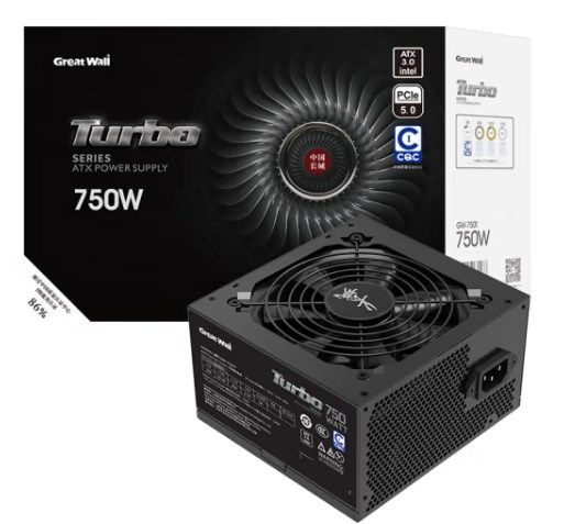 Great Wall Блок питания компьютера Turbo750 750W, 750 Вт (Turbo750 750W ...