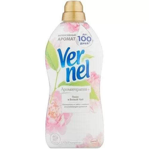 Кондиционер для белья Vernel "Арома Пион и белый чай" концентрат, 1740 ...