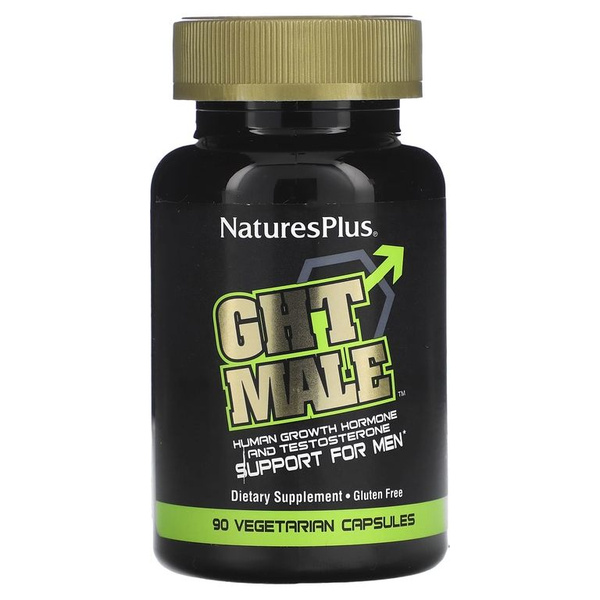 NaturesPlus, GHT Male, гормон роста человека и повышение уровня ...