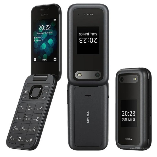 Мобильный телефон Nokia 2660, черный - купить по выгодной цене в ...