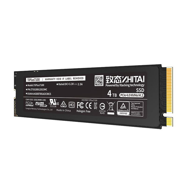 4 ТБ Внутренний SSD-диск ZhiTai TiPlus 7100-001 (ZhiTai TiPlus 7100 4TB ...