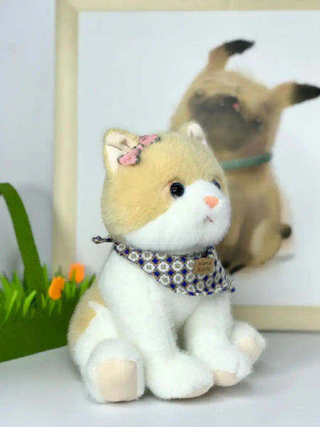Мягкая игрушка Котик 23 см - купить с доставкой по выгодным ценам в ...