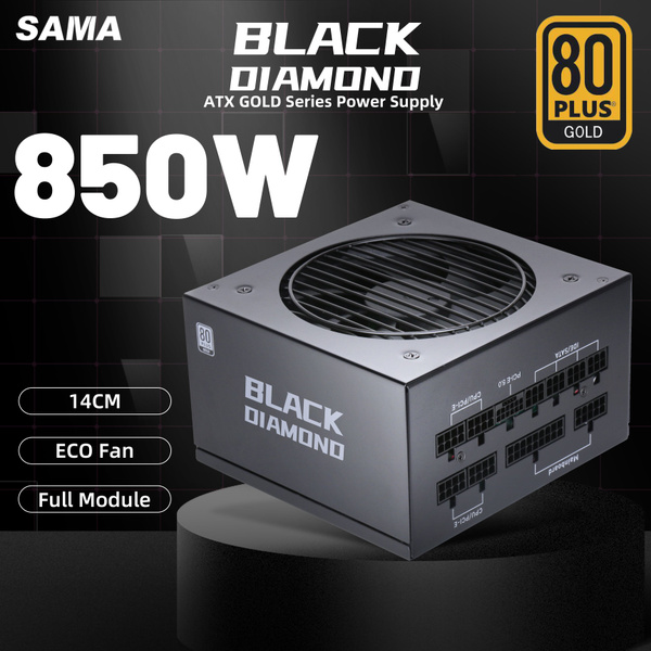 SAMA Блок питания компьютера 850W 80+Plus Gold PCIe5.0 японский ...