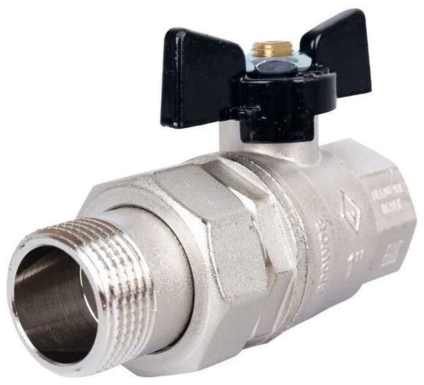 Кран BG OREGON американка НР-ВН 1/2" бабочка 322 - купить по низкой ...